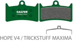 Pro Disc Beläge Für Hope/Trickstuff 9 Pro Disc Beläge Für Hope/Trickstuff -Shimano Store 20113768 Galfer Pro Disc Belage fur Hope Trickstuff FD465G1554T 4