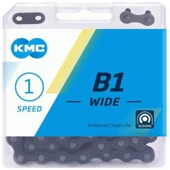 KMC B1 Wide Singlespeedkette 9 KMC B1 Wide Singlespeedkette -Shimano Store 605797 groot BB1WB0112 B1 Wide Black