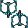 Crankbrothers Stamp 7 Plattformpedale Splatter Limited Edition -Shimano Store CrankBrothers Stamp 7 small SPLATTER BLUE