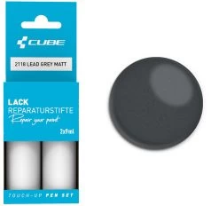 Cube Lackreparaturstift Set LEAD GREY Matt