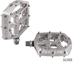 HOPE F20 Plattformpedale -Shimano Store Hope F20 Plattformpedale silver PDF20S