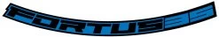 HOPE Fortus 35W 27.5 Aufkleberset -Shimano Store Hope Fortus 35W 27 5 Aufkleberset blau
