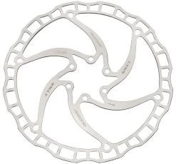 LYNX High Performance 6-Loch Bremsscheibe -Shimano Store Quaxar LYNX High Performance 6 Loch Bremsscheibe silber 180mm 20060073