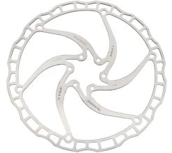 LYNX High Performance 6-Loch Bremsscheibe -Shimano Store Quaxar LYNX High Performance 6 Loch Bremsscheibe silber 203mm 20060073