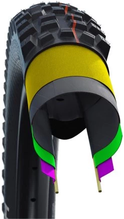 Schwalbe Big Betty Evo Super Trail 27,5x2,80" Addix Soft E-25 Faltreifen -Shimano Store Schwalbe Big Betty Evo Super Trail 4