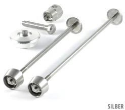 Pitlock Set 03 / GA Sicherungskit -Shimano Store Set 03 GA Plug silber en