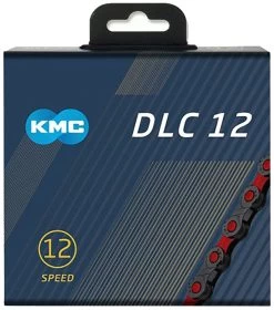 KMC X12 DLC 12-fach Kette 10 KMC X12 DLC 12-fach Kette -Shimano Store groot BD12BR126 DLC12 Black Red