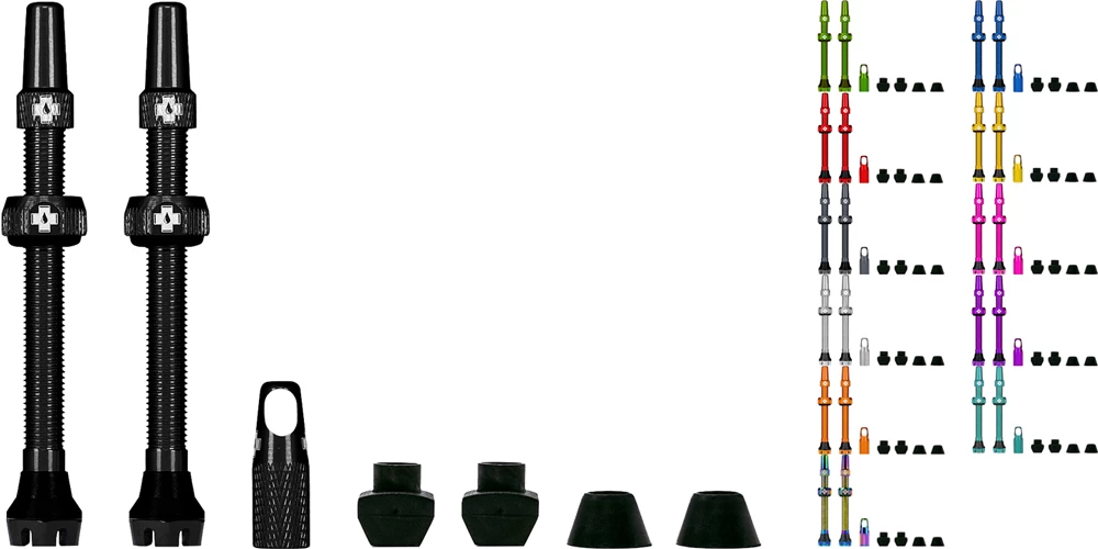 Muc-Off Tubeless Valve Kit V2 Universal 44 Mm Ventile 3 Muc-Off Tubeless Valve Kit V2 Universal 44 Mm Ventile