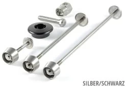 Pitlock Set 02 / GA Sicherungskit -Shimano Store set 02 ga 1 silver black